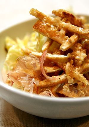 白菜の香ばし胡麻ドレッシングサラダ-レシピのメイン写真