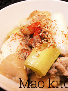 和のおかず、豚肉で作る簡単肉豆腐-レシピのメイン写真
