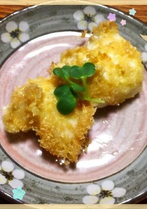 美味★糖質オフ★モッツァレラチーズフライ-レシピのメイン写真
