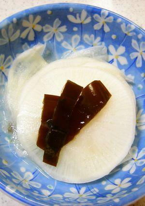 驚きの美味。大根のはちみつ入り甘酢漬け-レシピのメイン写真