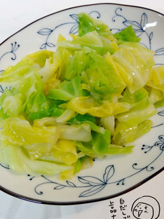 テケトー料理29☆キャベツのだし生姜あえ-レシピのメイン写真