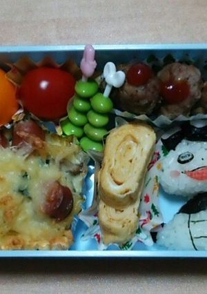 キャラ弁 ツチノコパンダ(妖怪ウォッチ)-レシピのメイン写真