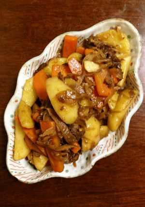 しぐれ煮で肉じゃが-レシピのメイン写真