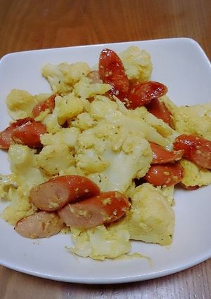 カリフラワーのカレーマヨ炒め-レシピのメイン写真