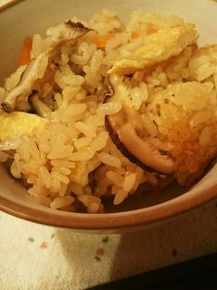 香り豊かな炊き込みご飯♡-レシピのメイン写真