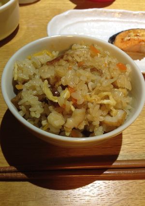 モチモチ！なめこの炊き込みご飯-レシピのメイン写真