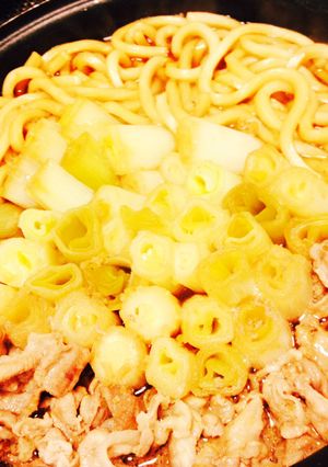 豚バラと白ネギdeスタンディング鍋-レシピのメイン写真