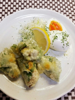 鶏ミンチ大葉包みのてんぷら-レシピのメイン写真