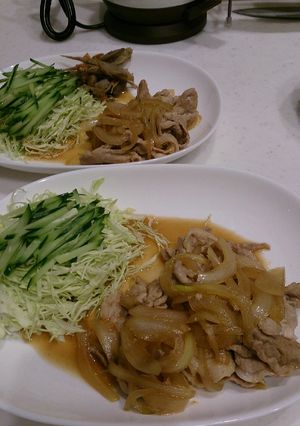 簡単!子どもも大好き!!しょうが焼き-レシピのメイン写真