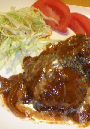 ウマウマ♪煮込みハンバーグ♡-レシピのメイン写真