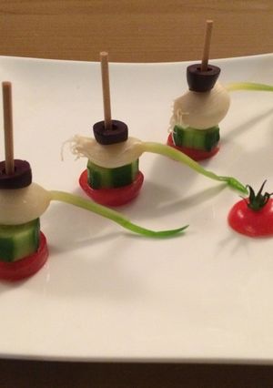 芽子にんにくdeピンチョス-レシピのメイン写真