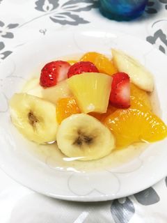 簡単フルーツサラダ-レシピのメイン写真