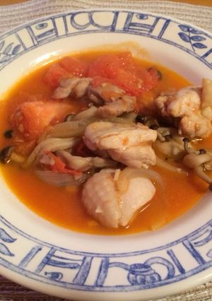 ☆鶏もも肉のトマト煮☆-レシピのメイン写真