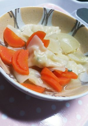 離乳食完了期 とりわけ水餃子-レシピのメイン写真