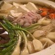 芽子にんにく入り塩豚鍋