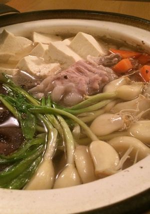 芽子にんにく入り塩豚鍋-レシピのメイン写真