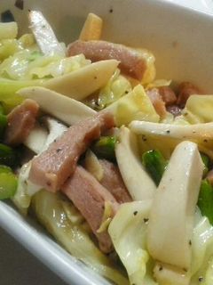 スパムで野菜炒め-レシピのメイン写真