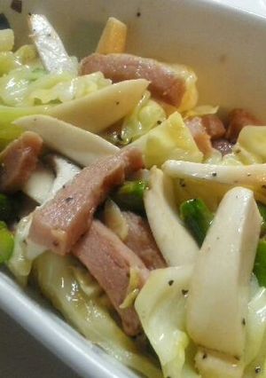 スパムで野菜炒め-レシピのメイン写真