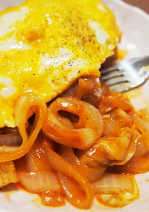 オム鶏炒め-レシピのメイン写真