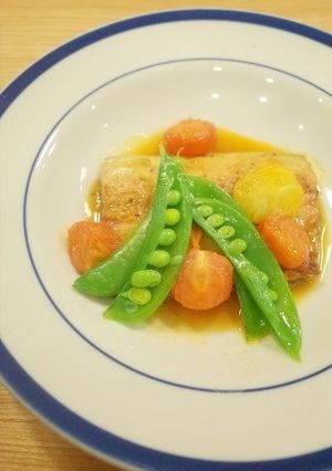 鰆のサフランソース-レシピのメイン写真