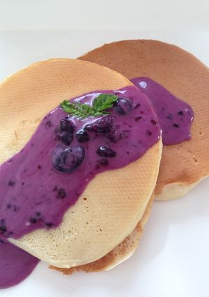 ブルーベリーのパンケーキ用ソース-レシピのメイン写真