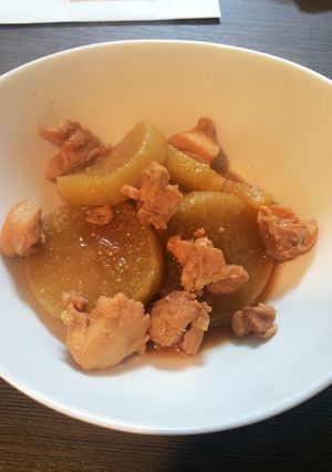 大根と鶏肉の煮物-レシピのメイン写真