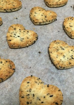 黒ゴマのクッキー-レシピのメイン写真