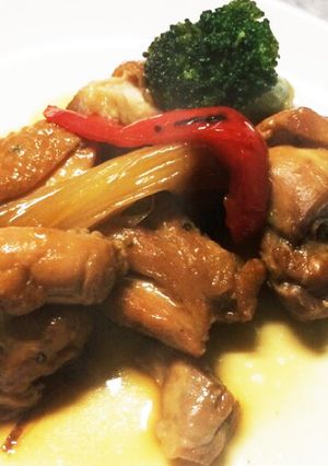 鶏もも肉のポン酢煮。栄養満点で筋肉アップ-レシピのメイン写真