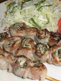 豚肉の大葉巻き(串焼き)-レシピのメイン写真