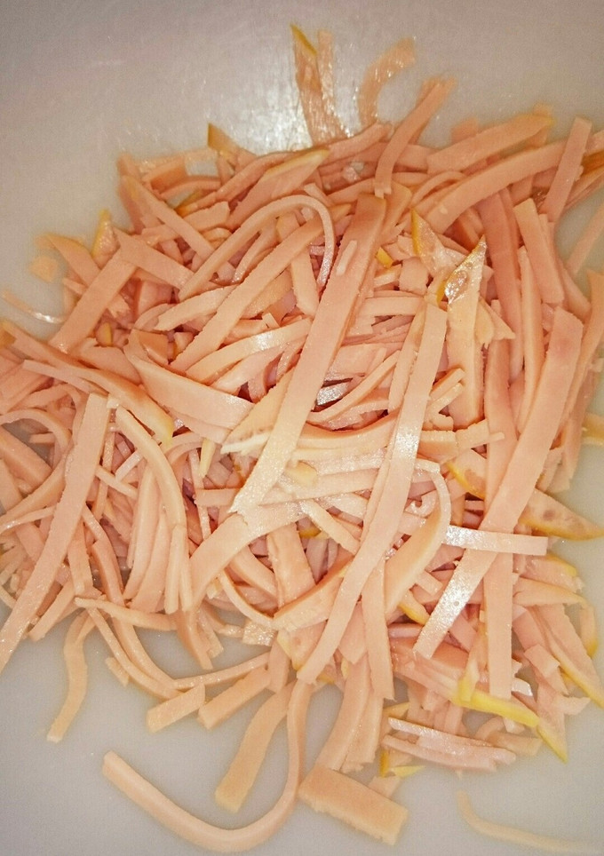 くっつかない！長さも一緒のハムの千切り-レシピのメイン写真
