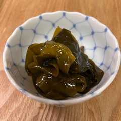 รูปของ 生わかめの茹でて♡酢の物