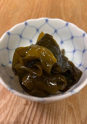 生わかめの茹でて♡酢の物-レシピのメイン写真