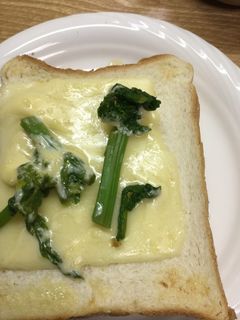 菜の花のチーズトースト-レシピのメイン写真