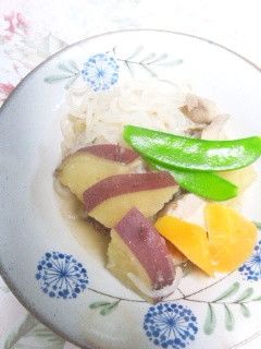 母からの味さつまいもと鶏肉のほっこり煮-レシピのメイン写真