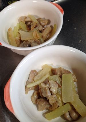 鶏肉と大根のガーリックオイル焼き-レシピのメイン写真