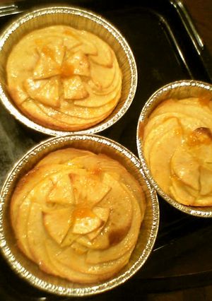 ハチミツとくるみのアップルケーキ-レシピのメイン写真