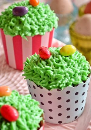 イースターキャロットケーキ　カップケーキ-レシピのメイン写真
