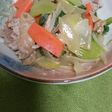 ☆チンゲン菜と豚こまのオイスター炒め☆