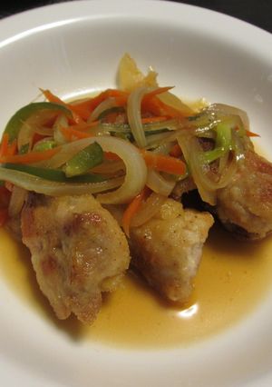 鶏の唐揚げの甘酢あん 簡単-レシピのメイン写真