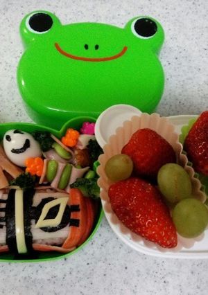 仮面ライダードライブ☆シフトカー☆お弁当-レシピのメイン写真