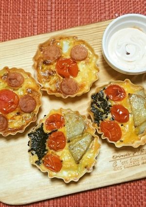 簡単キッシュ風オムレツ-レシピのメイン写真