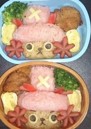簡単 ワンピース チョッパー キャラ弁-レシピのメイン写真