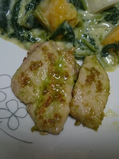 作り置きバジルソースでバジルチキン☆-レシピのメイン写真