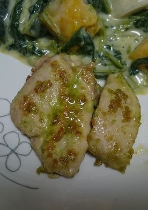作り置きバジルソースでバジルチキン☆-レシピのメイン写真