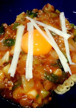 誰でも簡単 冷やし中華ナーラ（麻婆風）-レシピのメイン写真