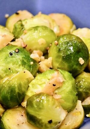 芽キャベツが甘い！シンプル バターソテー-レシピのメイン写真