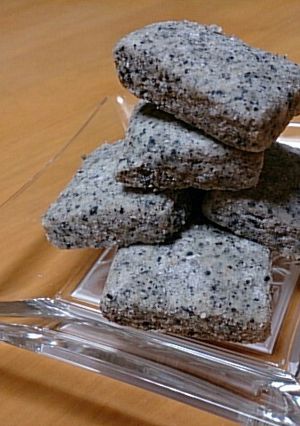 サクサク黒ごまクッキー-レシピのメイン写真