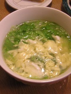 レタスの卵スープ-レシピのメイン写真