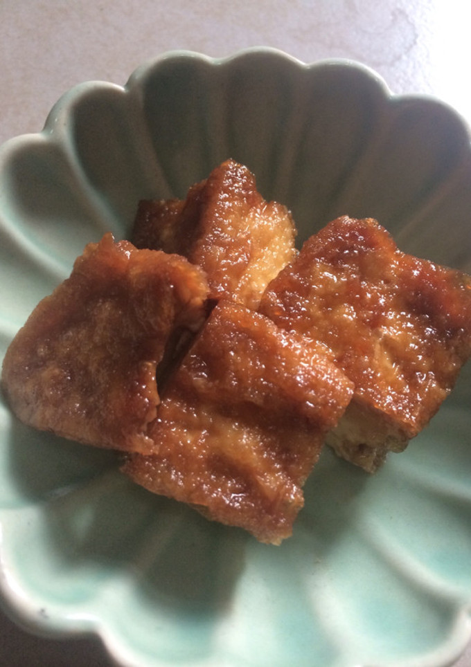 厚揚げの甘煮-レシピのメイン写真