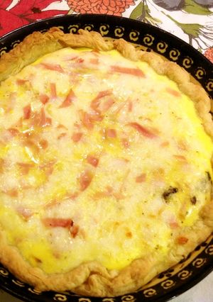 ハム&スイスチーズ キッシュ-レシピのメイン写真